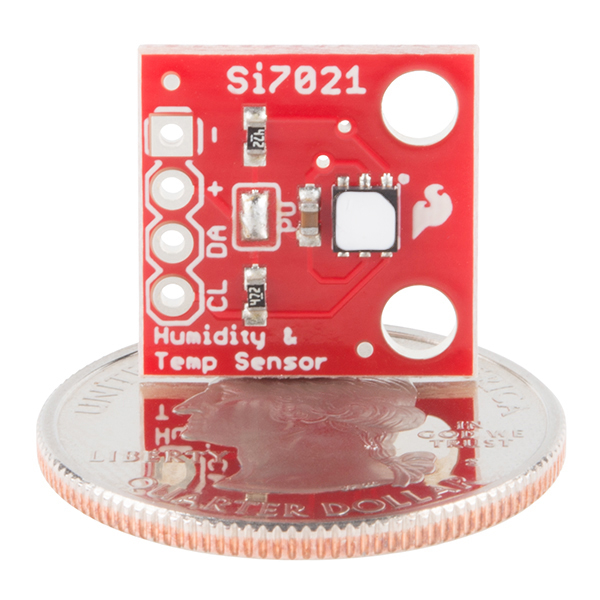 Humidity and Temperature Sensor Breakout - Si7021