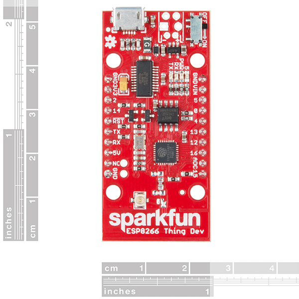 ESP8266 Thing - Dev Board (with Headers)