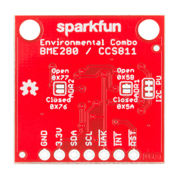 Environmental Combo Breakout - CCS811/BME280 (Qwiic)