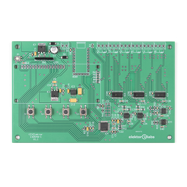 Elektor 6-Channel Temperature Monitor & Logger – Partly Assembled Module