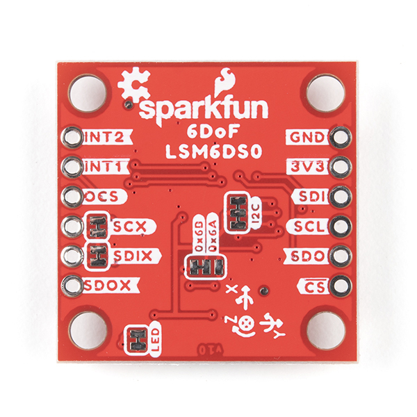 6 Degrees of Freedom Breakout - LSM6DSO (Qwiic)