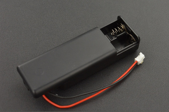 2xAAA Battery Holder(with Cover and Power Switch)