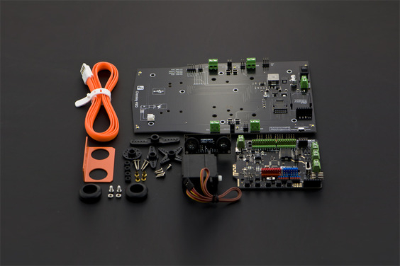 Cherokey: A 4WD Basic Robot Building Kit for Arduino