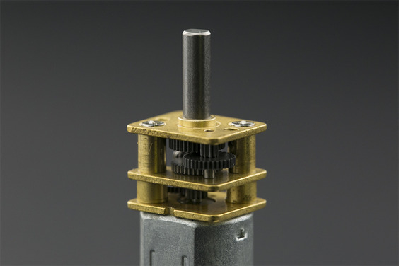 Micro Metal Gear Motor with Connector (75:1)