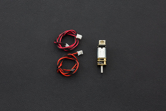 Micro Metal Gear Motor 50:1, 440rpm, PH2.0, Anti-Jamming