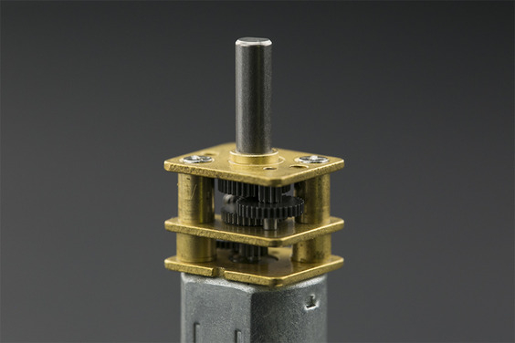 Micro Metal Gear Motor 50:1, 440rpm, PH2.0, Anti-Jamming