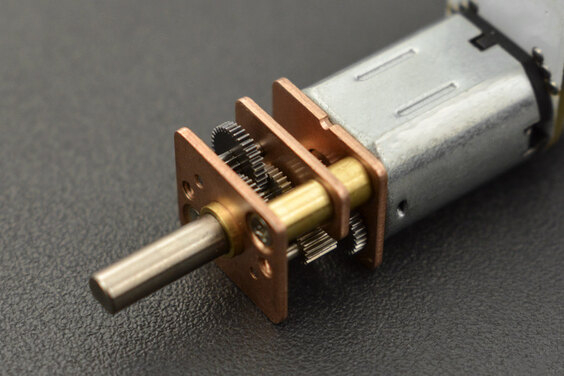 Micro Metal Geared motor w/Encoder – 6V 530RPM 30:1