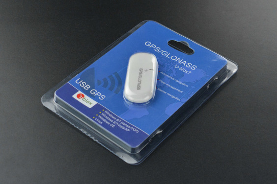 USB GPS Receiver (Compatible with Raspberry Pi/ LattePanda/ Jetson Nano)