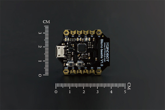 DFRobot Beetle BLE - The Smallest Board Based on Arduino Uno with Bluetooth 4.0