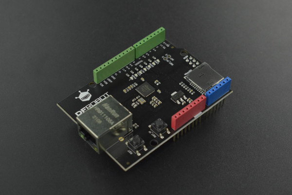 DFRduino Ethernet Shield V3.0 - W5100S (Support Mega and Micro SD)