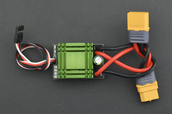 20A Bidirectional Brushed ESC Speed Controller without Brake (XT60 Connector)