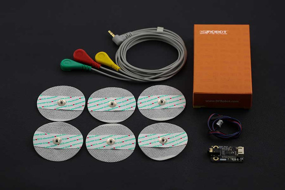 Gravity: Analog Heart Rate Monitor Sensor (ECG) For Arduino