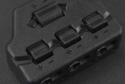 Push-in Wire Connector, 1 Input to 3 Outputs, Flame Retardant, CE Certified