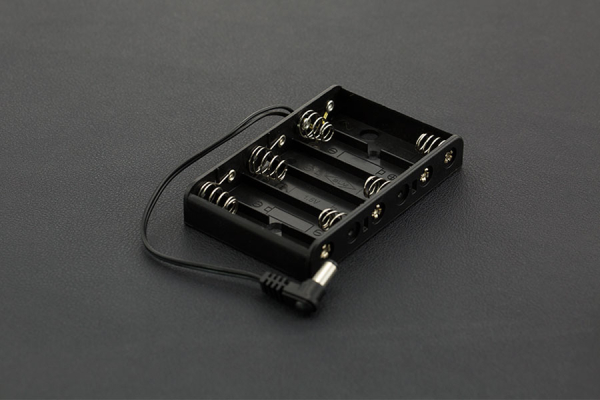 6xAA Battery Holder with DC2.1 Power Jack