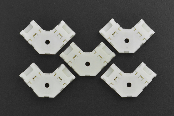 4-Pin LED Strip Right-angle Connector (5PCS)