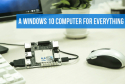 LattePanda V1 - The Smallest Windows 10 Single Board Computer with Win10 Enterprise License (4GB/64GB)