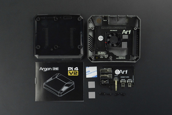 Argon ONE V2 Raspberry Pi 4 Aluminium Case