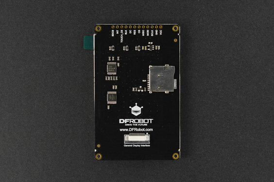 Fermion: 2.8” 320x240 TFT LCD Resistive Touchscreen with MicroSD Card Slot (Breakout)