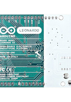 DFR0201, Arduino Leonardo Microcontroller ATmega32u4, 20 IO, USB, 16MHz