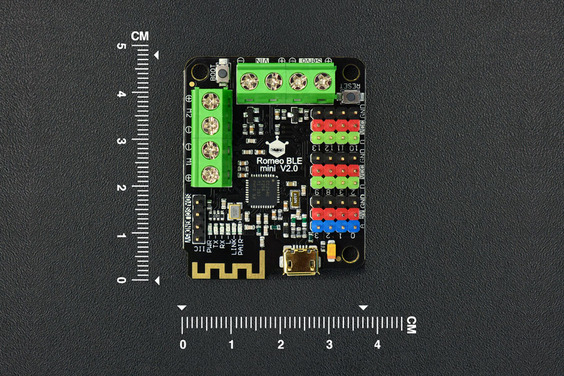 Romeo BLE mini - Small Control Board for Robot - Arduino Compatible - Bluetooth 4.0