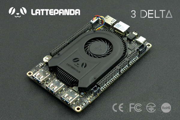 LattePanda 3 Delta 864 - The Fastest Pocket-sized Windows/Linux Single Board Computer (8GB RAM/64GB eMMC)