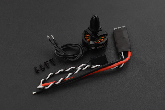 Brushless DC Motor MTO1804 (CCW), 20A ESC, 2480KV, 55.5W, 16g