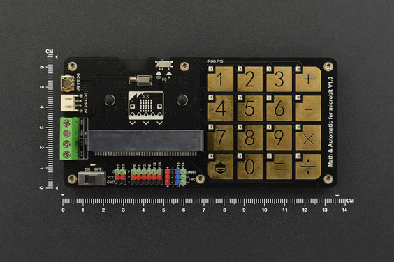 micro:Touch Keyboard - Math & Automatic Touch Keyboard for micro:bit