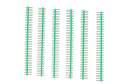 0.1″ (2.54 mm) Arduino Male Pin Headers (Straight Green 10PCS)
