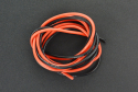 High Temperature Resistant Silicone Wire (16AWG 1.5mm2 1m Red & Black)