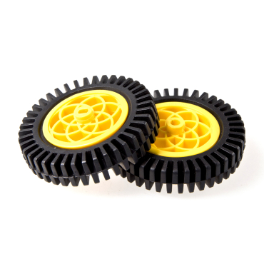 Rubber Wheel (Compatible with Servo & Motor)