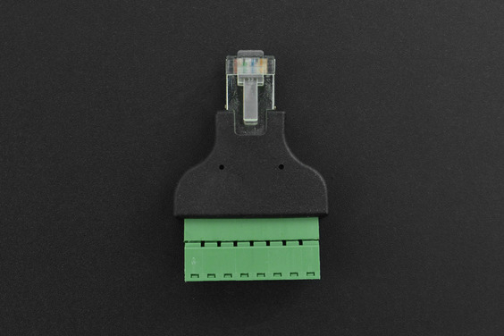 Ethernet RJ45 Male Plug Terminal Block