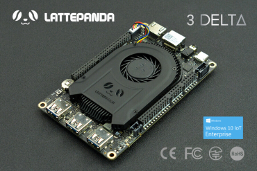 LattePanda 3 Delta 864 - The Fastest Pocket-sized Windows/Linux Single Board Computer with Win10 Enterprise License (8GB/64GB)