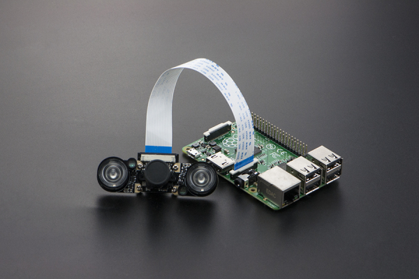 5MP Night Vision Camera for Raspberry Pi (Compatible with Raspberry Pi 4B)