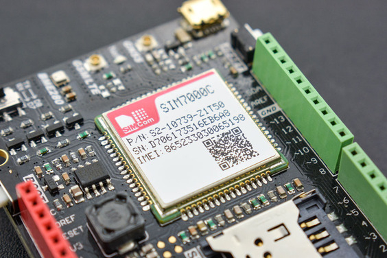 SIM7000C Arduino NB-IoT/LTE/GPRS/GPS Expansion Shield