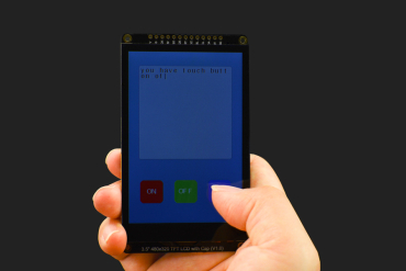 Fermion: 3.5” 480x320 TFT LCD Capacitive Touchscreen with MicroSD Card Slot (Breakout)