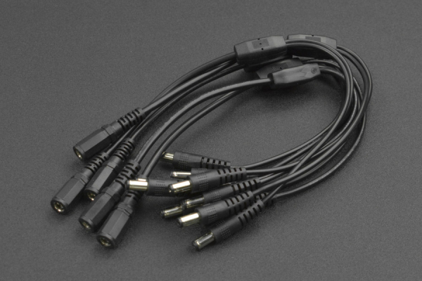 DC 5.5*2.1 One Female to Dual Male Power Cable Pack