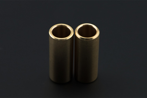 8mm brass sliders (2 PCS)