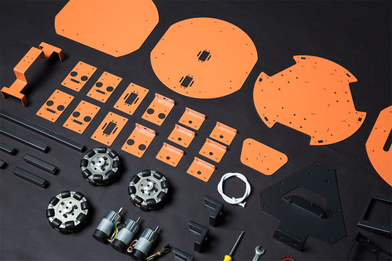 HCR - A Mobile Robot Platform Kit with Omni Wheels