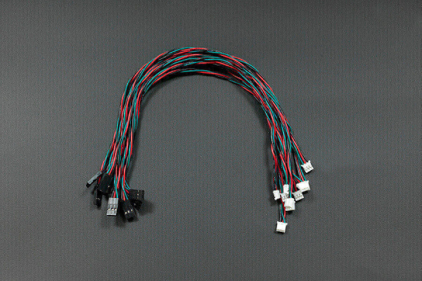 Gravity: Digital Sensor Cable for Arduino - 30cm (10 Pack)
