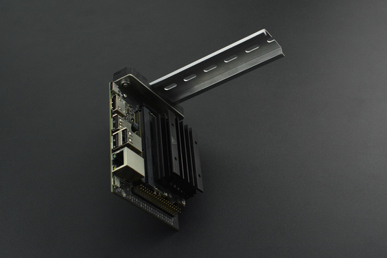 PiTray Clip Din Rail Mount (Compatible for Raspberry Pi and NVIDIA Jetson Nano)