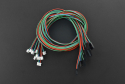 Gravity: 4Pin I2C/UART Sensor Cable for Arduino - 50cm (10 Pack)