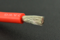 High Temperature Resistant Silicone Wire (10AWG 6mm2 1m Red & Black)