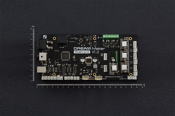 Mainboard, Overlord 3D Printer, Arduino Mega2560, 24V Input