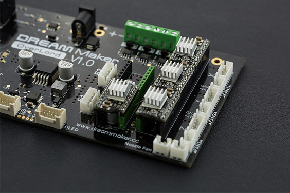 Mainboard, Overlord 3D Printer, Arduino Mega2560, 24V Input