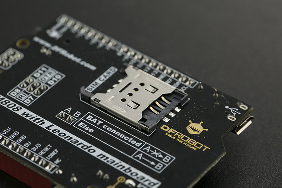 SIM808 GSM/GPRS/GPS IoT Board (Arduino Leonardo Compatible)