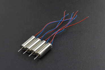 Coreless Micro Motor 4PCS, 7*20mm, 3.7V, 50000rpm