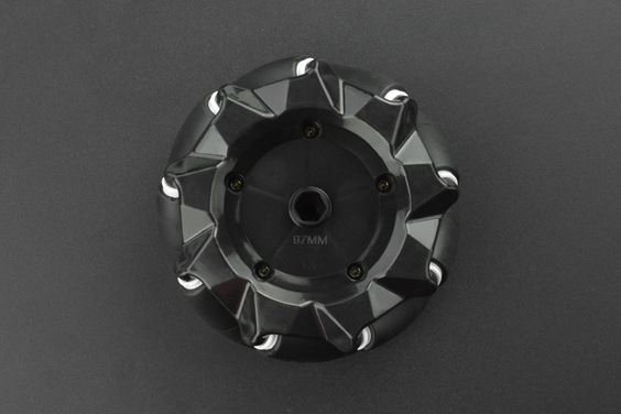 Black Mecanum Wheel (97mm) - Right
