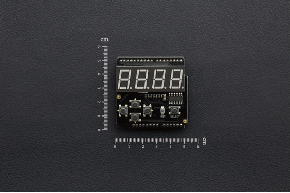 7 Segment LED Keypad Shield For Arduino