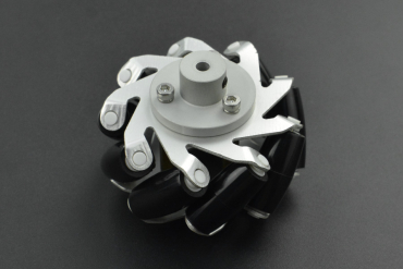 Metal Mecanum Wheel with Motor Shaft Coupling (65mm) - Left