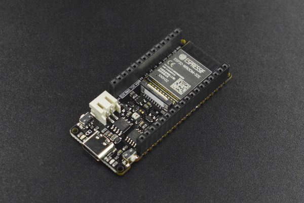 FireBeetle 2 ESP32-E IoT Microcontroller with Header (Supports Wi-Fi & Bluetooth)